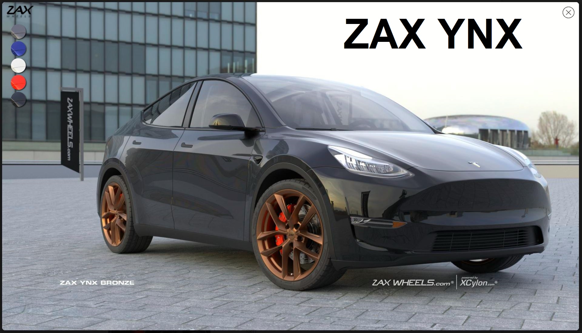 fälgar-tesla-model-y-med ZAX YNX uppgraderad för bättre räckvidd och komfort
