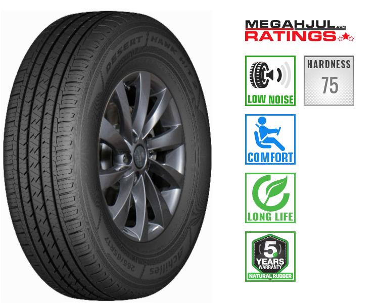 245/70R17 ACHILLES DESERT HAWK HT2 245/70 R17 110H - PROD.2018 GUMMI OK