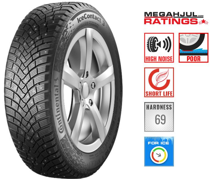255/40R19 CONTINENTAL ICE CONTACT 3 Silent 255/40 R19 100T