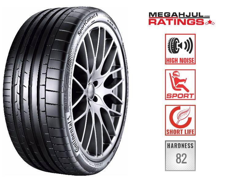 275/25R21 CONTINENTAL SPORTCONTACT 6 275/25R21 92Y