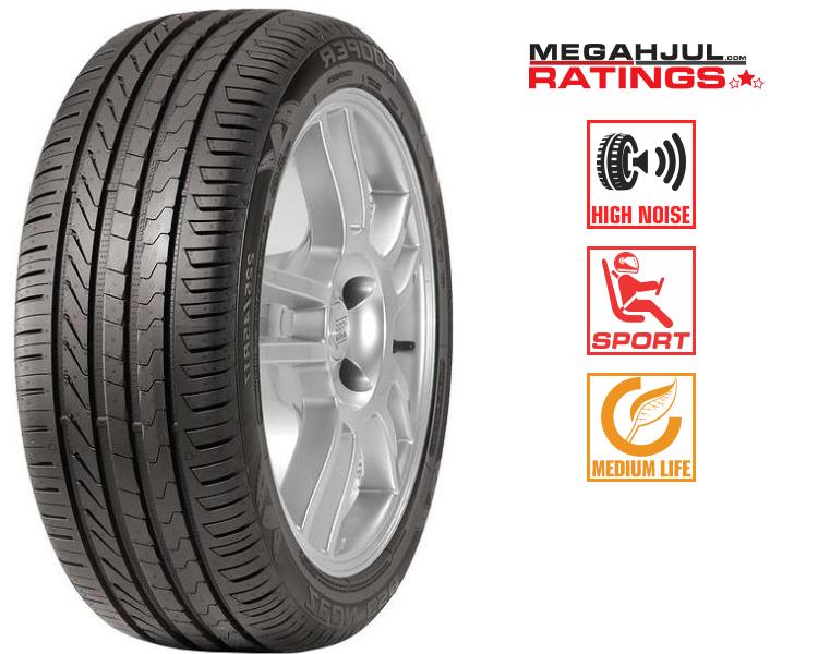 245/40R17 COOPER ZEON CS8 245/40 R17 91Y