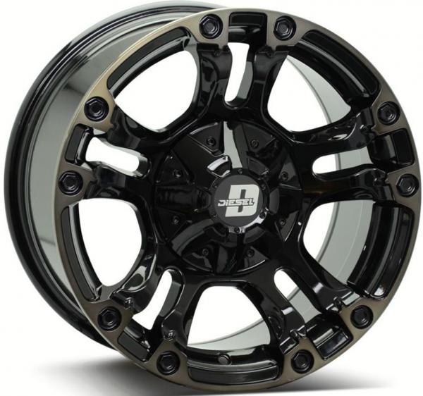 DIESEL BROOKLYN GLOSS BLACK 20x9 6-139.7 ET20 CB110.1