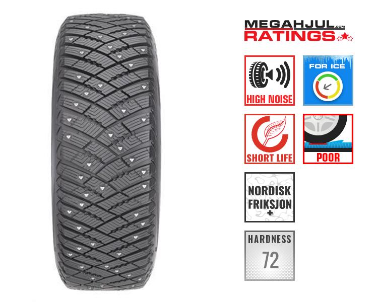 155/65R14 GOODYEAR ULTRA GRIP ICE ARCTIC 155/65 R14 75T