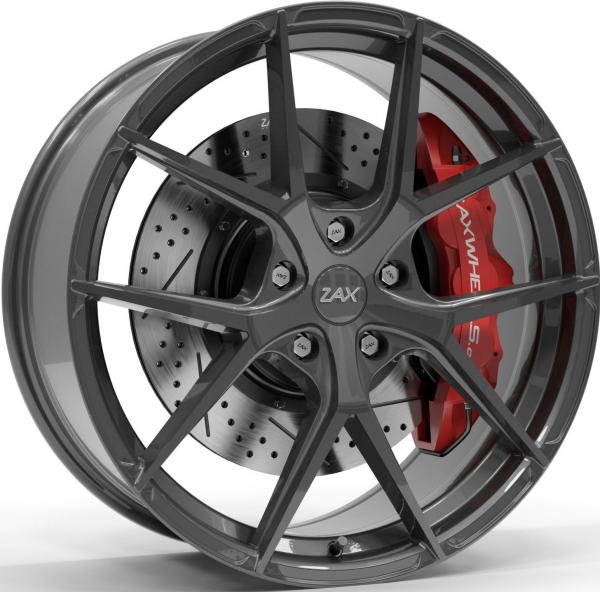 MAG52 DARK GLOSS GUNMETAL FORGED MAGNESIUM 19X8 5-120 ET40 CB64.1  - REFURBISHED