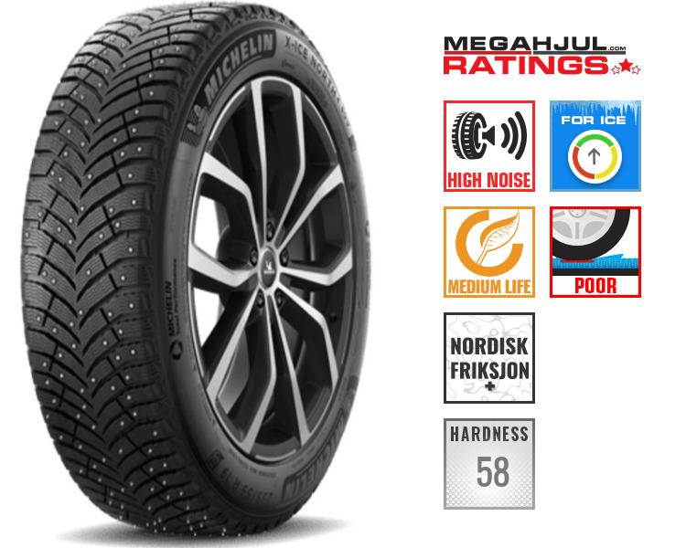 225/55R19 MICHELIN X-ICE NORTH 4 SUV 225/55 R19 103T