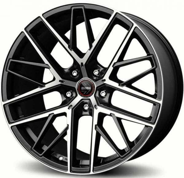 MOMO RFX-01 MATT BLACK POLISHED 21x10 5-120 ET40 CB74.1