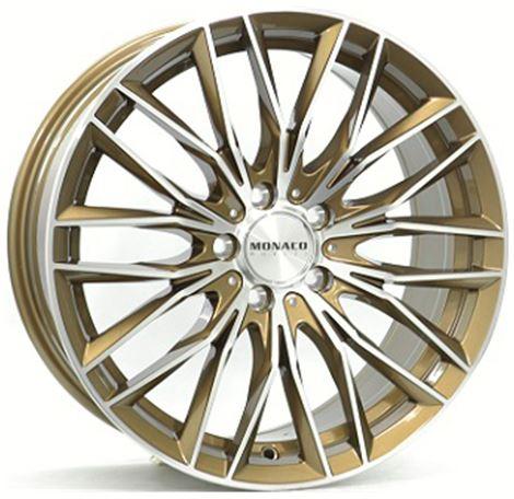 MONACO GP2 BRONZE POLISHED 18x8 5-112 ET45 CB66.5