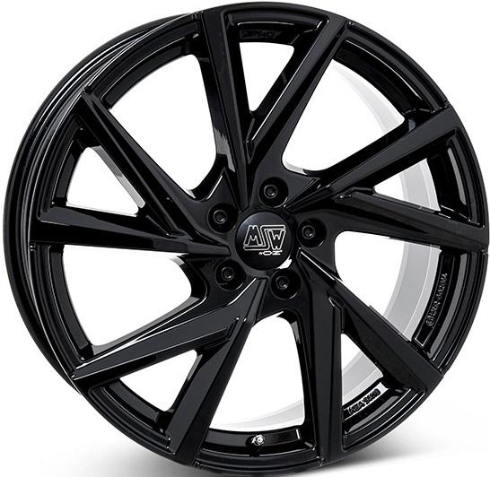 MSW 80-5 GLOSS BLACK 19x7.5 5-108 ET47.5 CB63.4