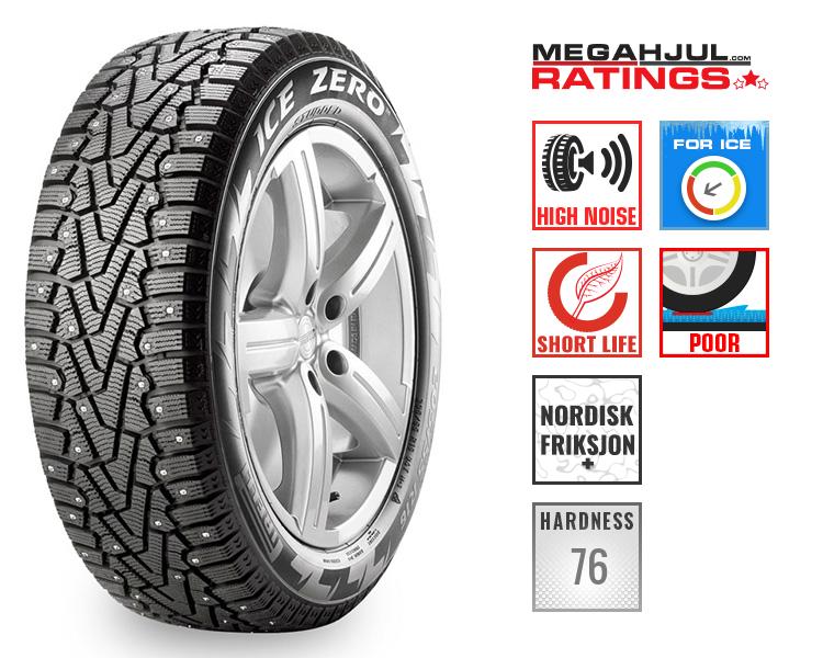 215/65R16 PIRELLI WINTER ICE ZERO 215/65 R16 102T - Tilbud DOT 2016