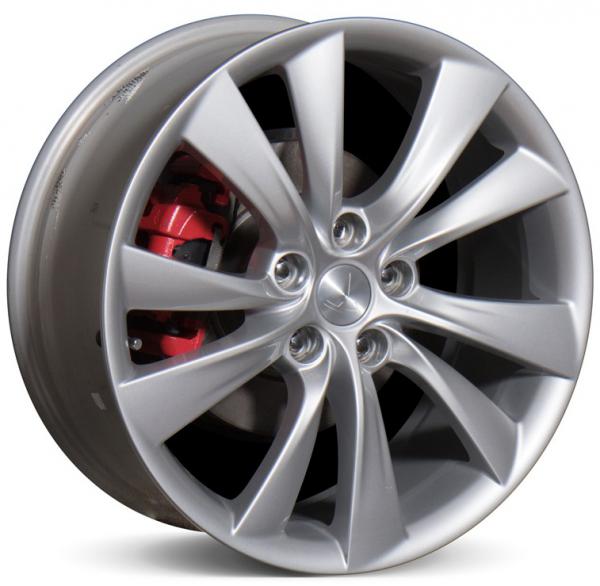 TESLA SLIPSTREAM SILVER 19X8 5-120 ET40 CB64.1