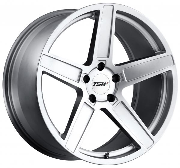 TSW ASCENT M.T.SILVER 19X8.5 5-120 ET40 CB76.1