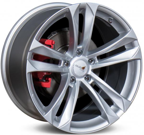 YSM 038 SILVER 19X9.5 5-120 ET40 CB74.1