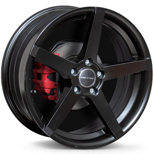 ZENNEN ZP6 MATT BLACK 20x8.5 5-108 ET45 CB65.1