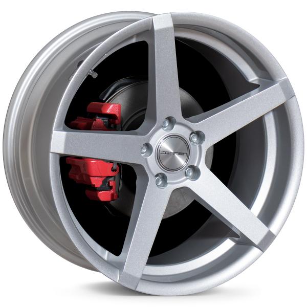 ZENNEN ZP6 SILVER 19X8.5 5-108 ET45 CB63.4