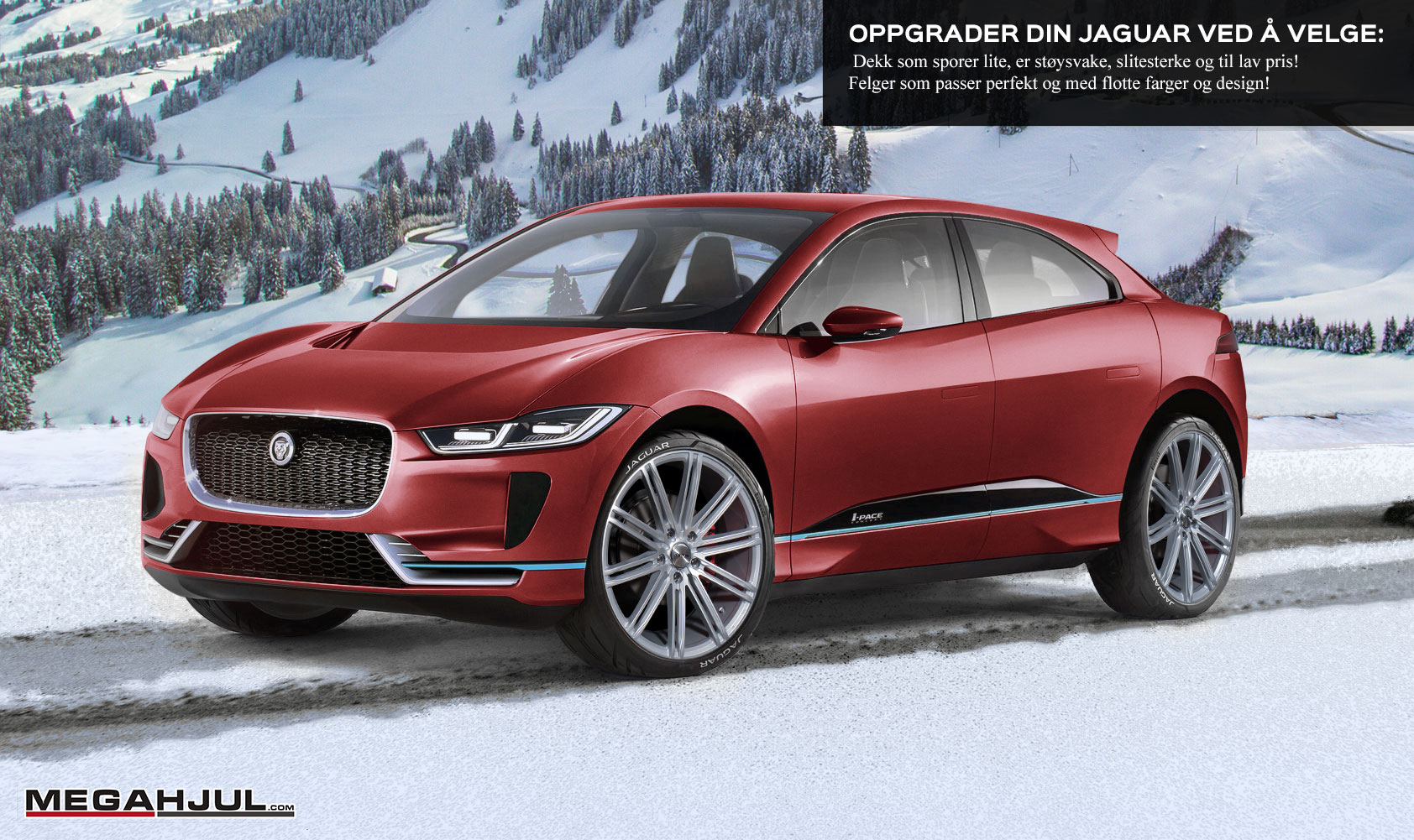 vinterhjulpakke til Jaguar I-pace